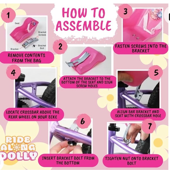 Ride along dolly. For 18inch doll. Brand new. - Picture 4 of 5